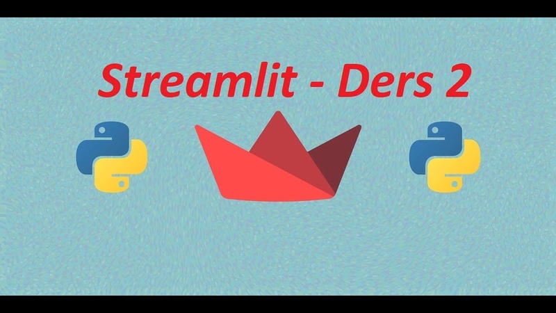 Türkçe Kaynaklara Katkı Python Streamlit Modülü Tanıtımı