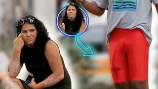 PEGADINHA: PEPINO NA BERMUDA LEGGING (parte 2) cucumber in shorts Legging pate 2
