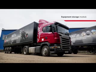 MARTin. Mobile autonomous robotic unit for cleaning tanks and equipment