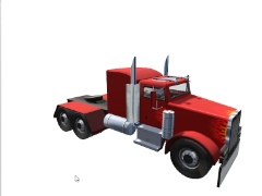 Peterbilt Red Flaming (Prod)