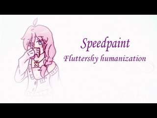 Speedpaint/MLP Fluttershy humanization