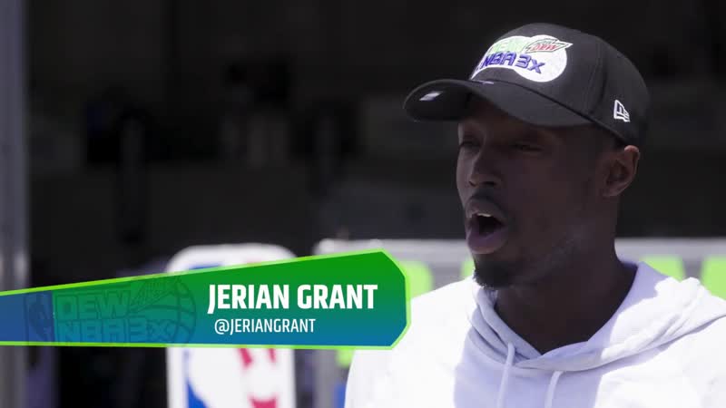 Authorized Access Jerian Grant at Dew NBA 3 X in