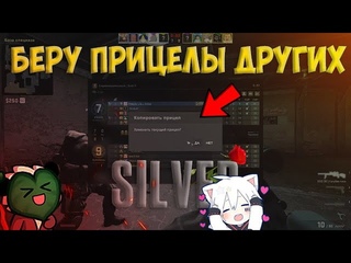 БЕРУ ПРИЦЕЛЫ ДРУГИХ | CS:GO | ПРИЦЕЛЫ SILVER