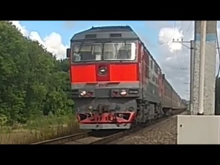 Напугал машинист тепловоза
