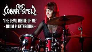 COBRA SPELL - The Devil Inside of Me (Drum Playthrough by Hale Naphtha) | Napalm Records