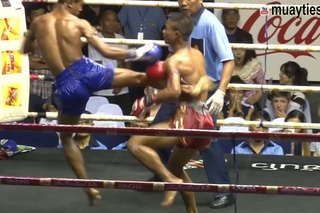 Muay Thai Fight - Palangphon vs Rungnarai, Rajadamnern Stadium Bangkok - 13th May 2015
