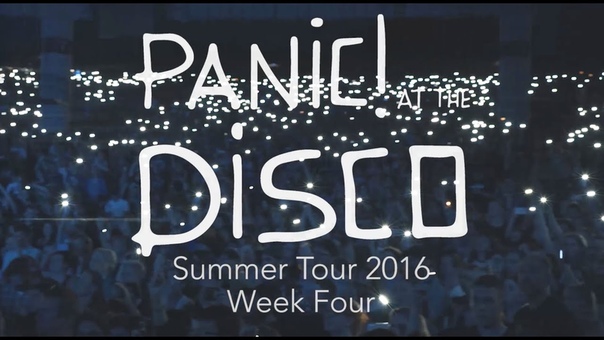 Panic At The Disco Summer Tour 2016 ( Week 4