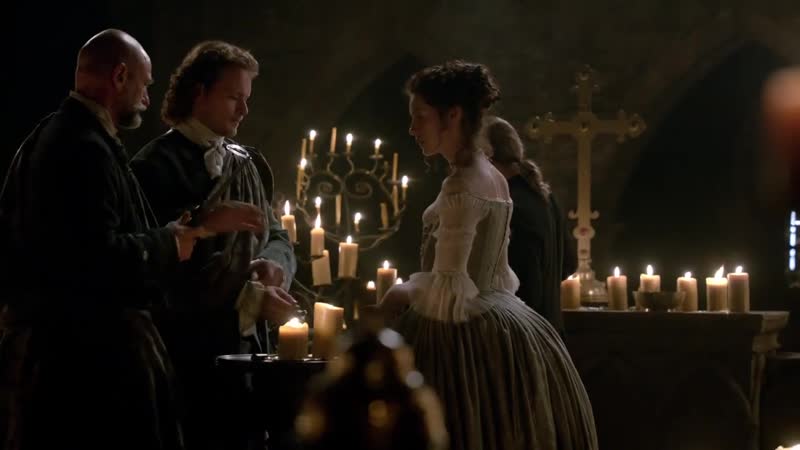Claire and Jamie s Emotional Wedding Ceremony