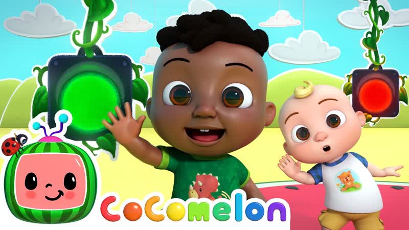 Red Light Green Light Dance Party, Co Comelon Nursery Rhymes Kids