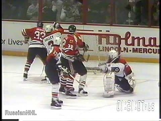 Igor Kravchuk scores vs Flyers (19 dec 1992)