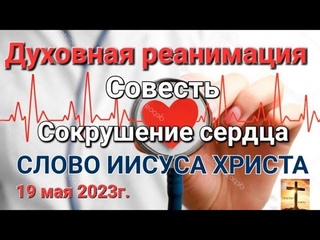 Совесть. Сокрушение сердца. Духовная реанимация Слово Иисуса Христа г. Апостол Слова